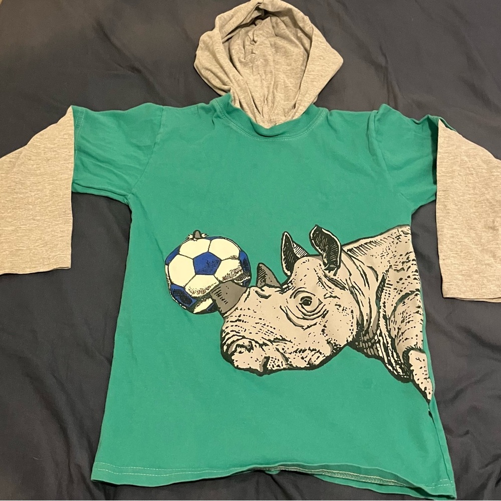 Boys Tumbleweed Long Sleeve Pull Over Hoodie Size 10